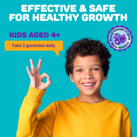 SILVERPEAKS Gummies de Croissance Naturelle pour Enfants - présentation des gummies