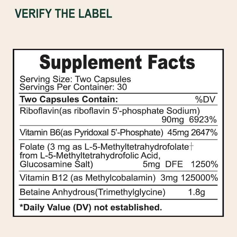 Simlike Folate Actif 5-MTHF, capsules sur un fond neutre