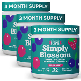 Simply Blossom Greens 798g pack de 3 vue de face