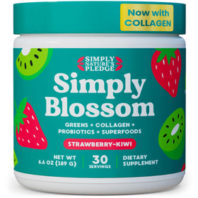 Simply Blossom Greens Poudre 567g Fraise Kiwi - vue arrière