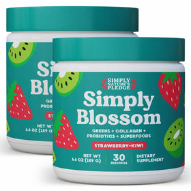 Simply Blossom Greens Poudre 567g Fraise Kiwi - vue de face