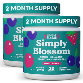 Simply Blossom Nutrition Poudre de Super-aliments 572g vue de face