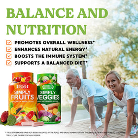 Simply Nature's Pledge Complément Alimentaire Fruits & Légumes en usage quotidien