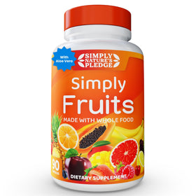 Simply Nature's Pledge Complément Alimentaire Fruits Superfood 30 Jours devant