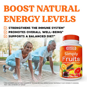 Simply Nature's Pledge Complément Alimentaire Fruits Superfood 30 Jours côté