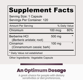 Simply Natures Pure Berberine HCl 500mg packaging