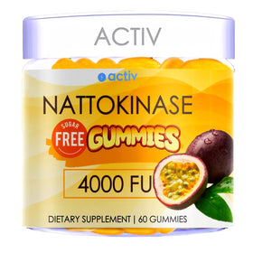 SIRIUS INTERNATIONAL Nattokinase 4000 fu gummies vue de face