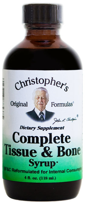 Sirop Complet Tissu et Os de Christopher's Original Formulas, vue avant