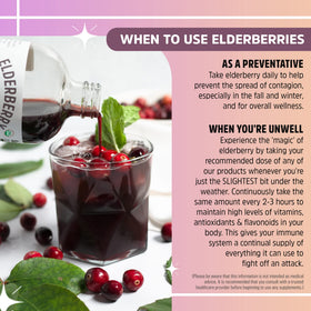 Sirop d'elderberry Seattle avec miel brut sur une table en bois