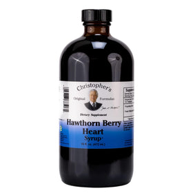 Sirop de Baies d'Aubépine Christopher's 480 ml vue de face