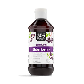 Sirop de Sureau 365, 8 fl oz, vue de face avec étiquette