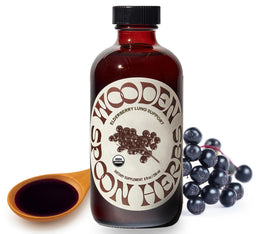 Sirop de sureau bio Wooden Spoon Herbs 458g vue de face