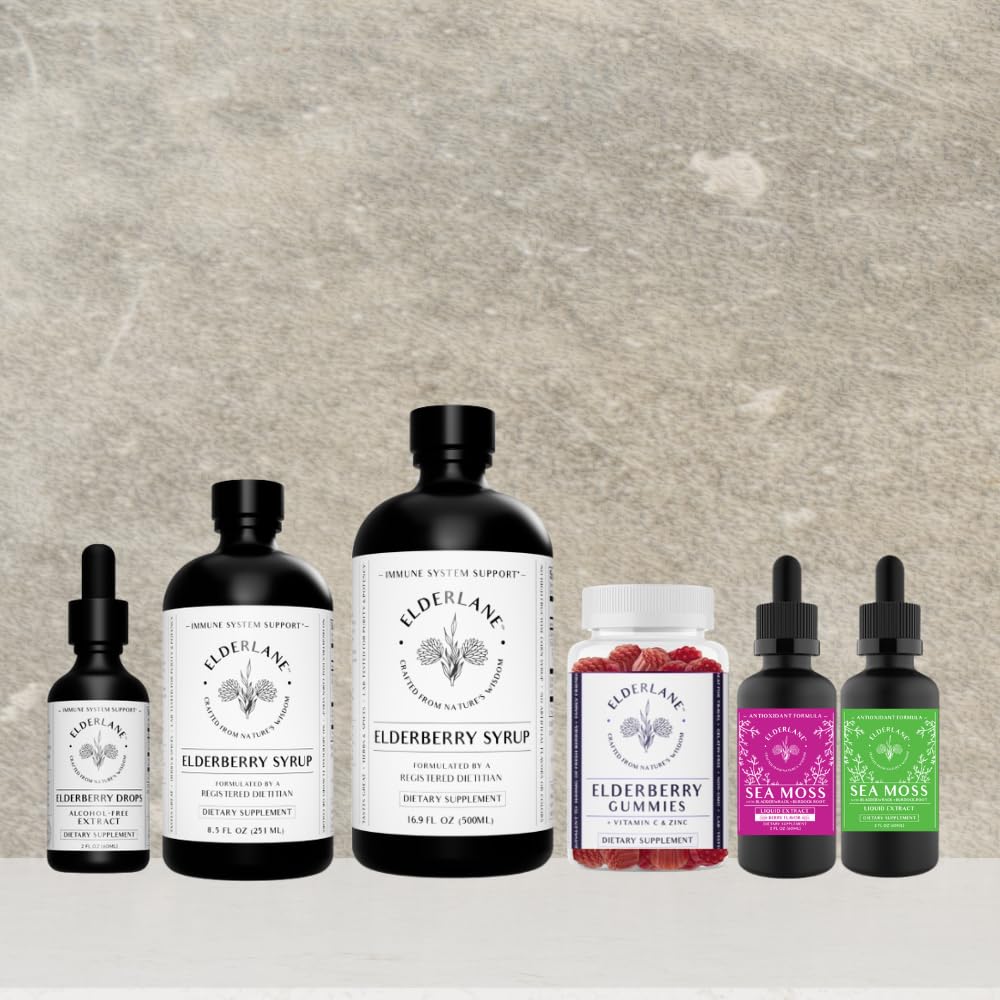 Sirop de sureau Elderlane avec des épices