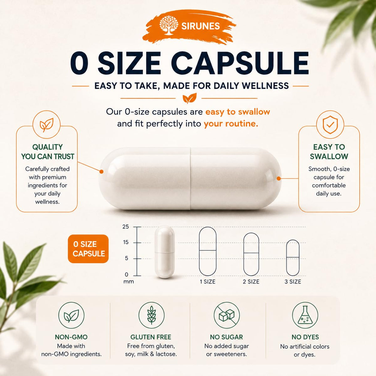 SIRUNES Collagène Marin 120 capsules avec d'autres compléments alimentaires