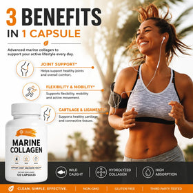 SIRUNES Collagène Marin 120 capsules en contexte lifestyle