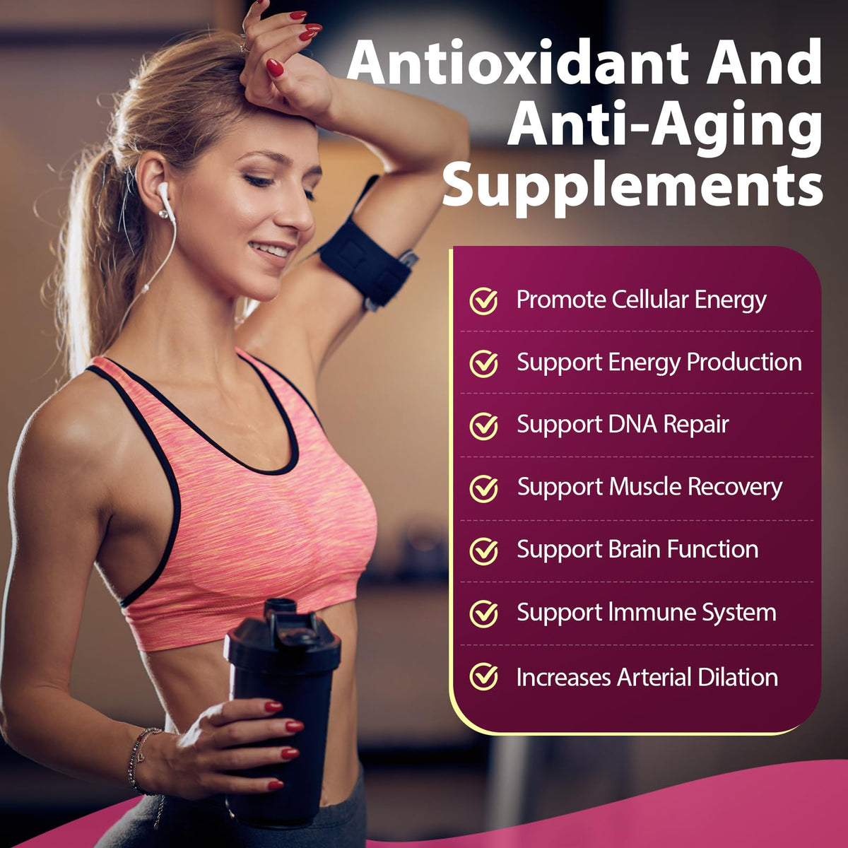 Sizyok complément NAD 1100mg, échantillon de capsules