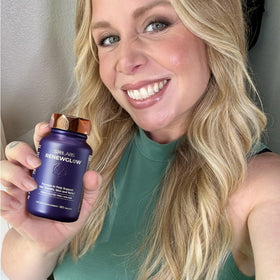 Skin Research Institute Renewglow Biotin 5000mcg ingrédients sur l'étiquette