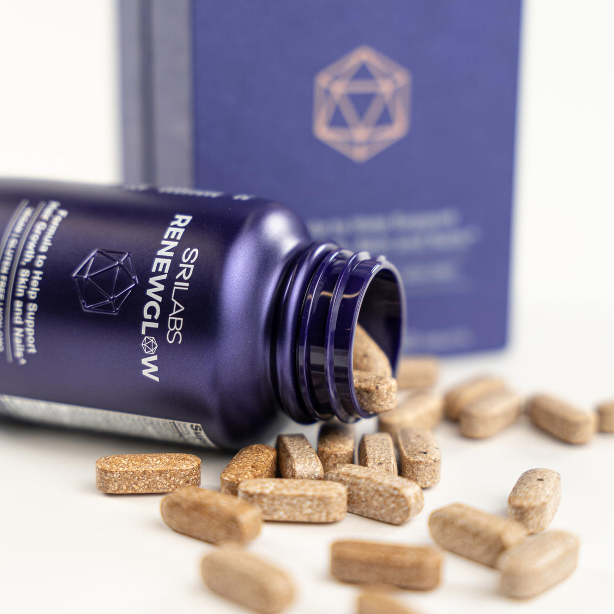 Skin Research Institute Renewglow complément avec vue latérale