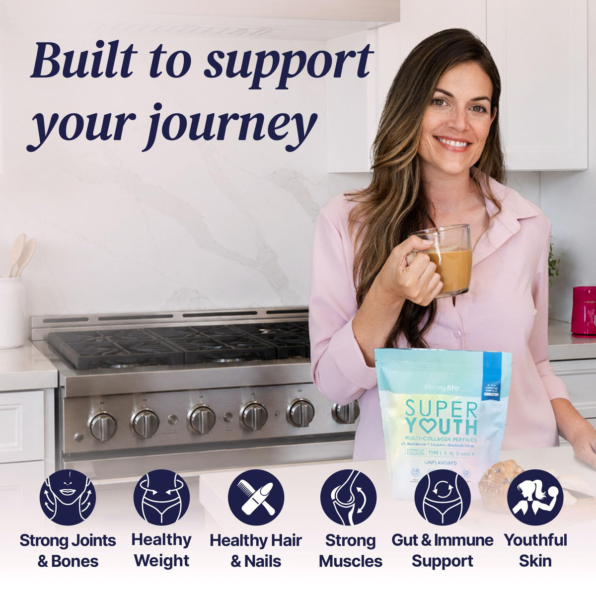 SkinnyFit Super Youth Collagen 350g ingredients list