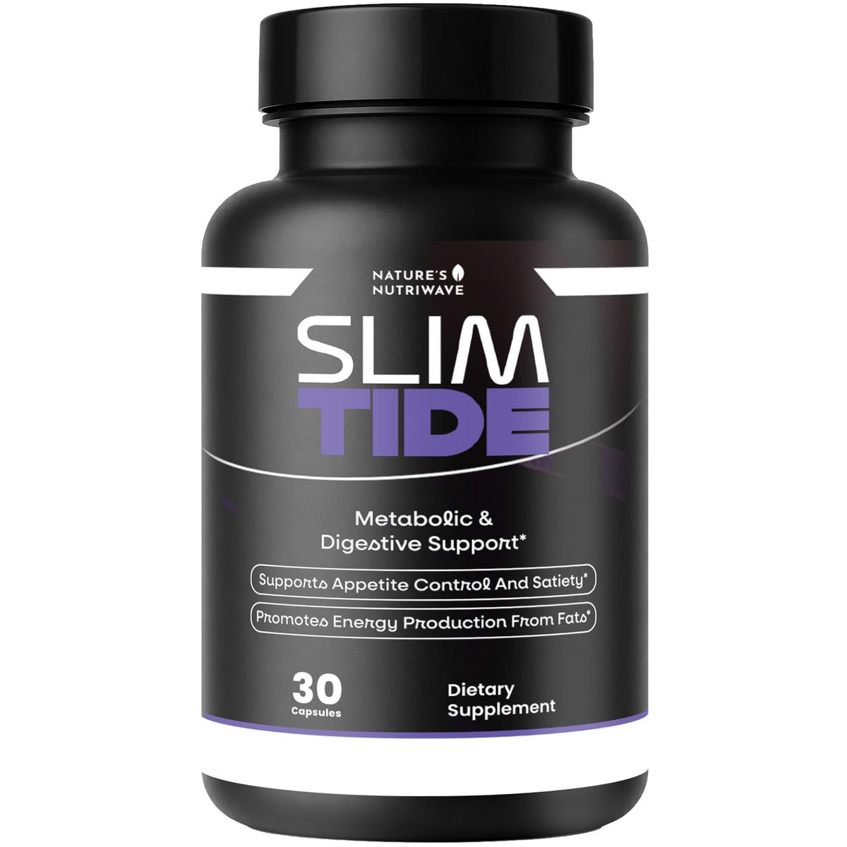SlimTide Nature’s NutriWave flacon de 30 gélules végétariennes