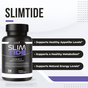 SlimTide Nature’s NutriWave gélule végétarienne avec inuline de chicorée
