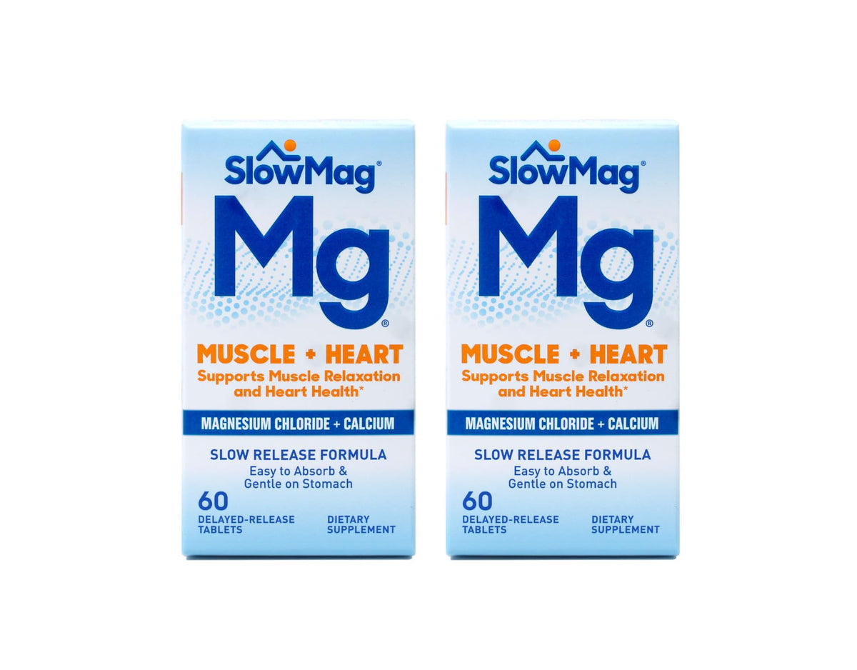 Slow-Mag Complément Alimentaire Calcium 60 Comprimés emballage avant