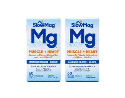 Slow-Mag Complément Alimentaire Calcium 60 Comprimés emballage avant