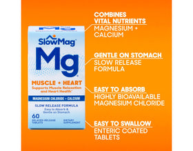 Slow-Mag Complément Alimentaire Calcium 60 Comprimés en utilisation quotidienne