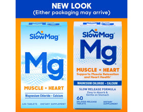 Slow-Mag Complément Alimentaire Calcium 60 Comprimés sur une table