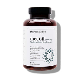 SMARTERNUTRITION Capsules d'Huile MCT C8 et C10, vue de face