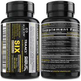 SmarterVitamins 3-Pack avec trois bouteilles alignées