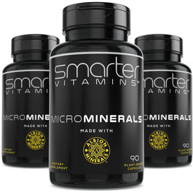 SmarterVitamins 3-Pack Multimineraux 270 Capsules Végétales vue de face