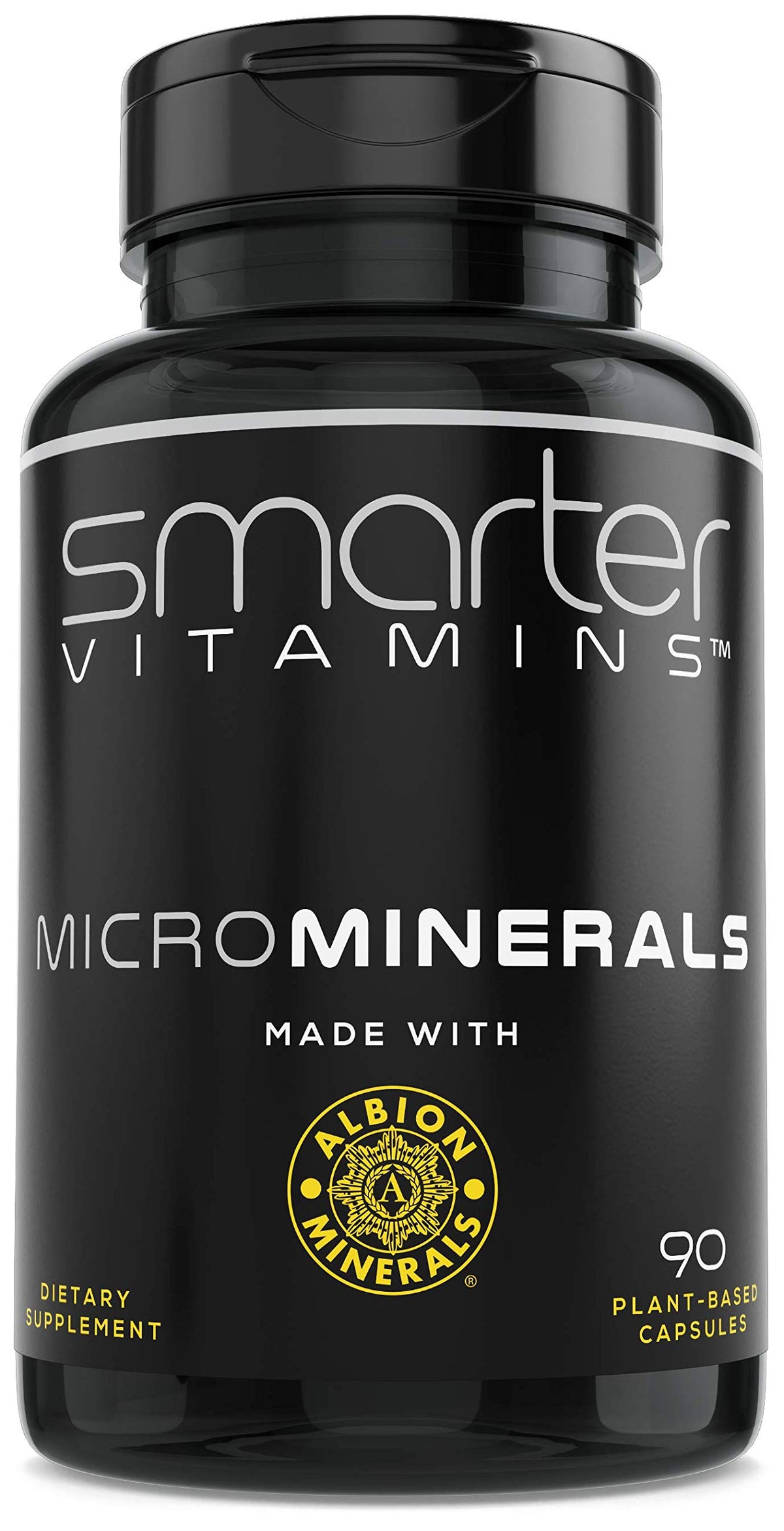 SmarterVitamins 6 Minéraux Trace 90 Capsules Végétales vue de face