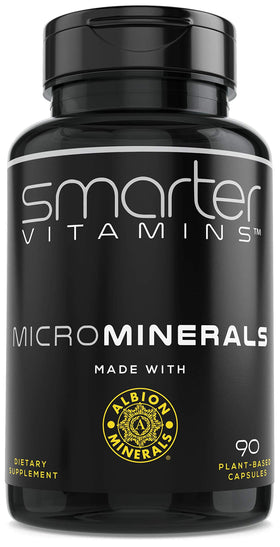 SmarterVitamins 6 Minéraux Trace 90 Capsules Végétales vue de face
