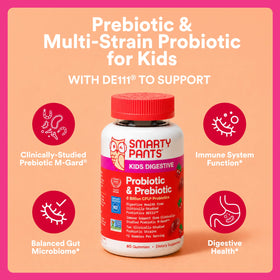 SmartyPants Gummies Probiotiques Enfants à l'intérieur de la boîte