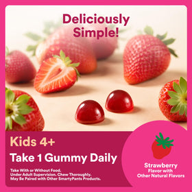 SmartyPants Gummies Probiotiques Enfants avec d'autres vitamines SmartyPants