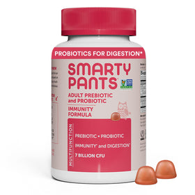 SmartyPants Gummies Probiotiques et Prébiotiques pot de 60 unités