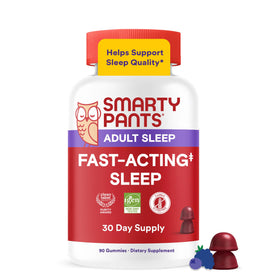 SmartyPants Gummies Sommeil Rapide 60 unités en flacon
