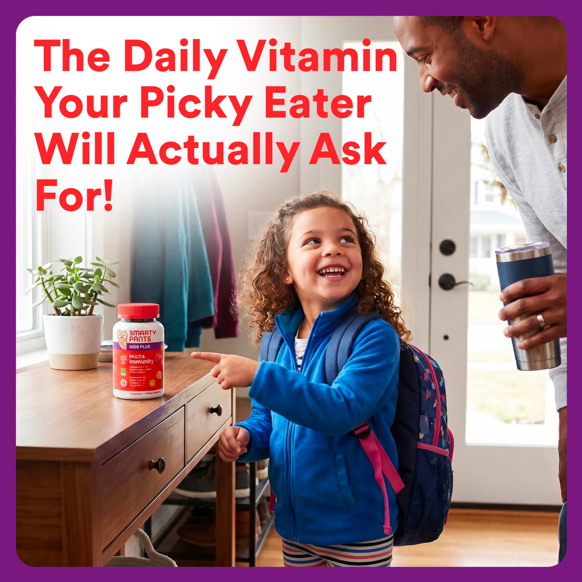SmartyPants Kids Plus Multi Gummies nutritional information