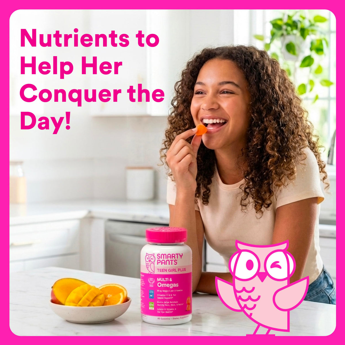 SmartyPants Multivitamines Gélifiées Filles Adolescentes 60 Gummies, dosage recommandé