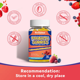 SmildeHeal Gummies Probiotiques 60 Comp. en mode de vie actif