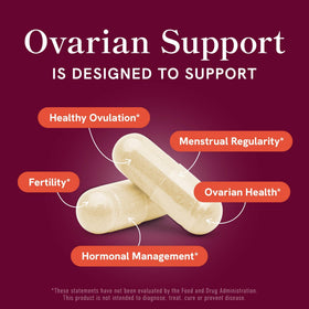 SMNutrition Complément Alimentaire de Soutien Ovarien 100g - vue arrière