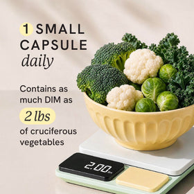 SMNutrition Complément Alimentaire DIM 200 mg 50g - vue de côté