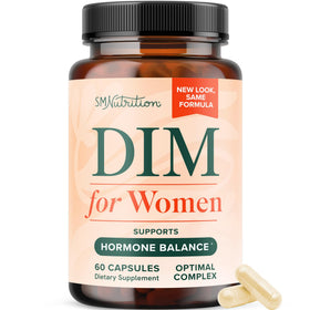 SMNutrition Complément DIM 250 mg pour Femmes, boîte vue de face