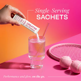 SMNutrition Créatine Femme stick pack sur une table