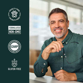 SMNutrition Magnésium Glycinate 400mg - capsules sur une table