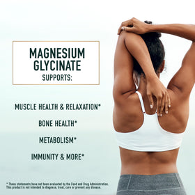 SMNutrition Magnésium Glycinate 400mg - vue arrière de l'emballage