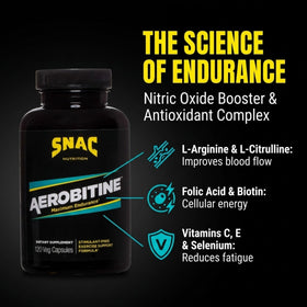 SNAC Aerobitine capsules végétales sur une table