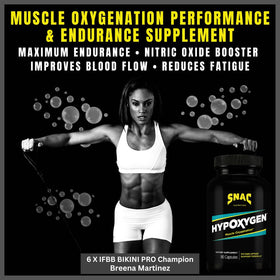 SNAC HypOxygen boîte avec informations nutritionnelles