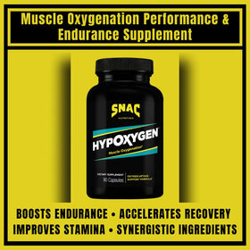 SNAC HypOxygen sur une table avec des accessoires de fitness